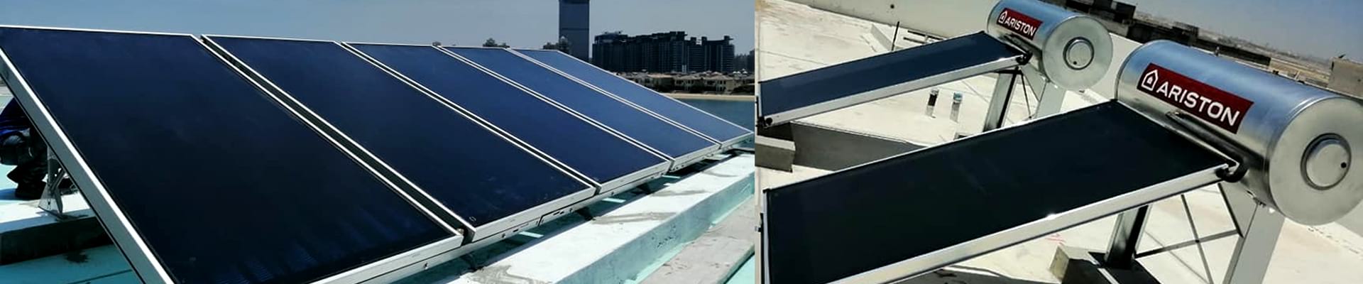 solar water heater dubai banner